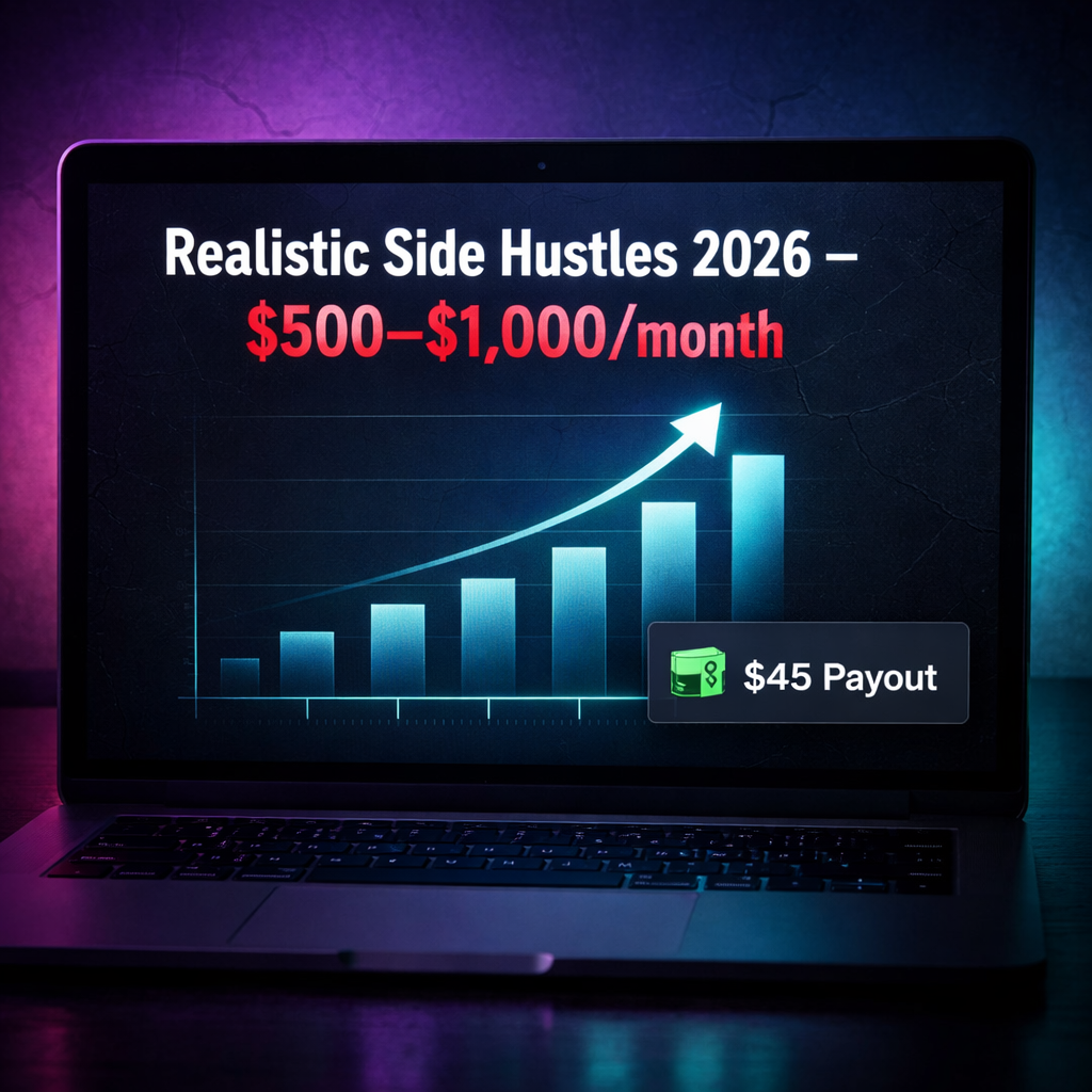 15 Real Side Hustles That Actually Pay in 2026 – No Hype PDF Guide