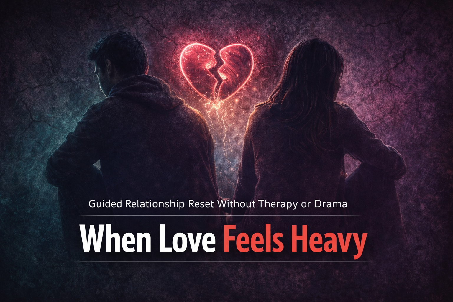 When Love Feels Heavy: Guided Reset Without Therapy or Drama (Digital PDF)