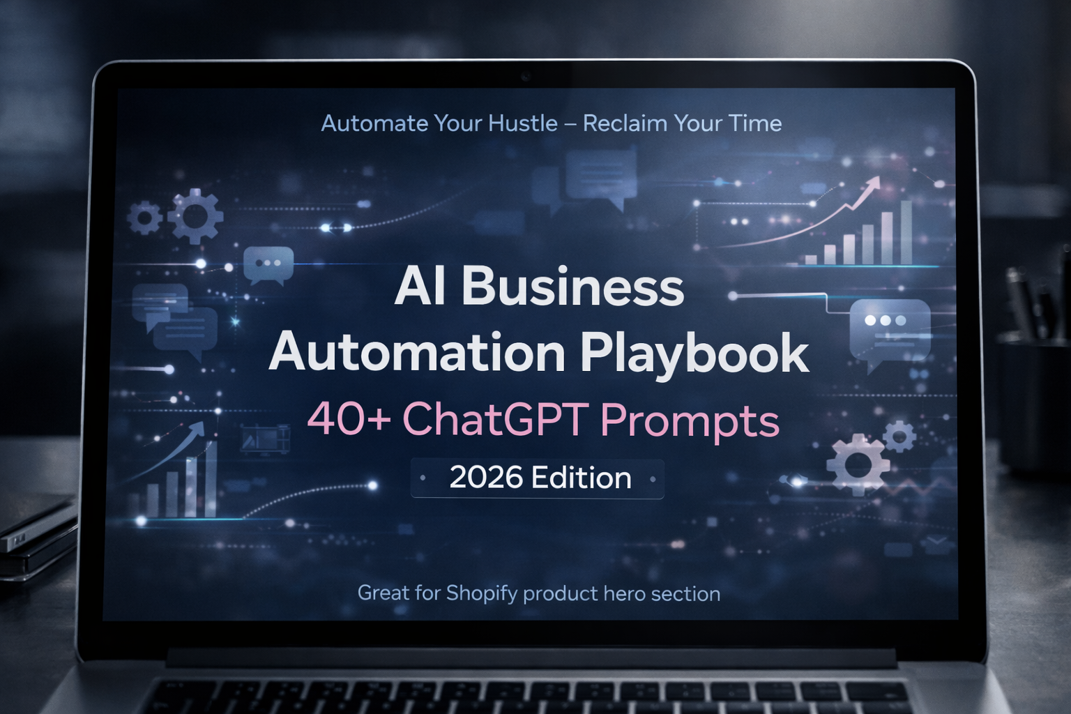 AI Business Automation Playbook: 40+ ChatGPT Prompts for Lead Gen, Follow-Ups, CRM & Sales Funnels – 2026 Edition