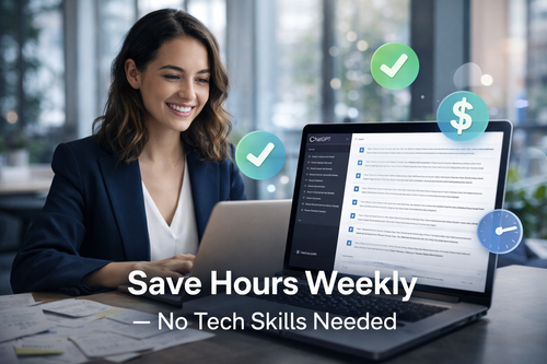 AI Business Automation Playbook: 40+ ChatGPT Prompts for Lead Gen, Follow-Ups, CRM & Sales Funnels – 2026 Edition