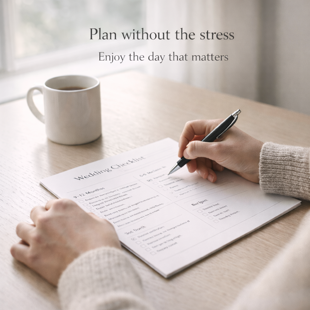 Wedding Quick Kit Printable PDF (Checklist, Budget, Guest List & Timeline)