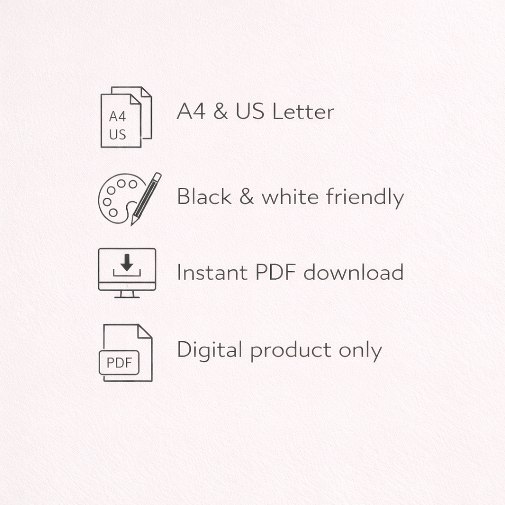 Wedding Quick Kit Printable PDF (Checklist, Budget, Guest List & Timeline)