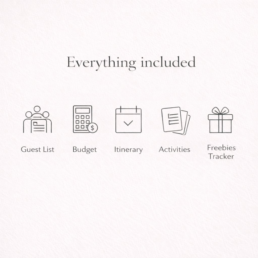 Ultimate Bachelorette Party Planner | Printable Party Planning Kit